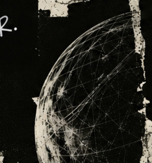 Wireframe globe